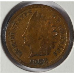 1908S  Indian penny  VG  est $75-$80