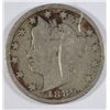 Image 1 : 1886 V nickel all of Liberty except I scratch obverse  est $200-$225