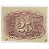 Image 2 : 1863 TWENTY FIVE CENT FRACTIONAL NOTE