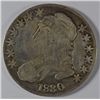 Image 1 : 1830 BUST HALF DOLLAR FINE