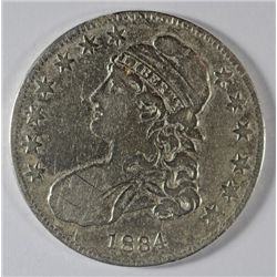 1834 BUST HALF DOLLAR VF