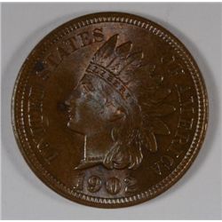 1902 INDIAN HEAD CENT, MS-66 RB  SUPER!