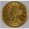 Image 1 : 1905 $2.50 LIBERTY GOLD, MS-65+  100% ORIGINAL AND A CHERRY