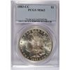 Image 1 : 1883-CC MORGAN DOLLAR PCGS MS63