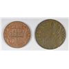 Image 2 : 1773 VIRGINA HALF PENCE "COLONIAL" & 1787 CONNECTICUT "COLONIAL"