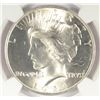 Image 2 : 1924 PEACE DOLLAR NGC MS66