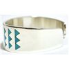 Image 2 : Zuni Multi-Stone Roadrunner Sterling Silver Cuff Bracelet - Rudell & Nancy Laconsello