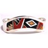 Image 1 : Navajo Multi-Stone Inlay Sterling Silver Cuff Bracelet - EPB