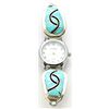 Image 1 : Zuni Turquoise Women's Watch - Amy Quandelacy