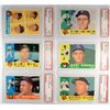 Image 1 : 6 - 1960 TOPPS ALL PSA #439 NM-MT 8 (OC), #441 NM7, #444 NM7, #454 NM7,