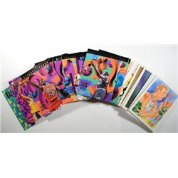 1990-91 HOOPS NBA ARTIST CARDS #355-381.  NM-MT.