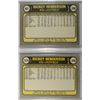 Image 2 : 1981 FLEER RICKEY HENDERSON (#351 MOST STOLEN BASES AND #574 REG CARD)  NM-MT
