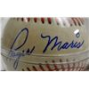 Image 2 : ROGER MARIS AUTOGRAPH BASEBALL & 1965 TOPPS CARD