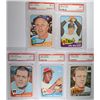 Image 1 : 5 - 1965 TOPPS  PSA  NM 7   #161, #163, #164, #171, & #217.