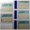 Image 2 : 5 - 1965 TOPPS  PSA  NM 7   #161, #163, #164, #171, & #217.