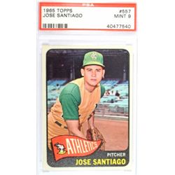 1965 TOPPS  PSA  MINT 9   #557 JOSE SANTIAGO.