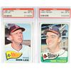 Image 1 : 2 - 1965 TOPPS  PSA   NM - MT 8   #585, #595.