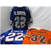 Image 2 : 3 - JERSEYS --  #22 E SMITH COWBOYS, #22 E SMITH COWBOYS, & #32 FALCONS.