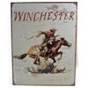 Image 1 : 5938 - WINCHESTER LOGO TIN SIGN
