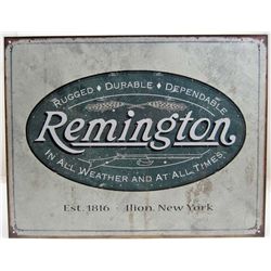 5939 - REMINGTON TIN SIGN