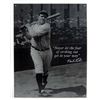 Image 1 : 5882 - BABE RUTH BASEBALL  TIN SIGN