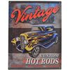 Image 1 : 5898 - VINTAGE CUSTOM HOT RODS TIN SIGN