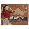 Image 1 : 5920 - DUKE'S BOARS NEST TIN SIGN
