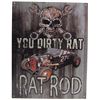 Image 1 : 5892 - YOU DIRT RAT - RAT ROD TIN SIGN