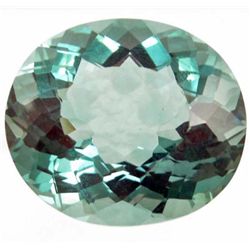 5858 - 32.39 CT BLUISH GREEN URUGUAY AMETHYST