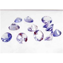 5850 - LOT OF 3.6 CTS BLUISH PURPLE TANZANIA TANZANITE