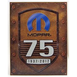 5929 - MOPAR -75TH ANNIVERSARY TIN SIGN