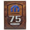 Image 1 : 5929 - MOPAR -75TH ANNIVERSARY TIN SIGN