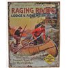 Image 1 : 5924 - RAGING RIVER TRIPS TIN SIGN