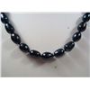 Image 1 : 4652 - 18 INCH TAHITIAN RICE BLACK PEARL NECKLACE