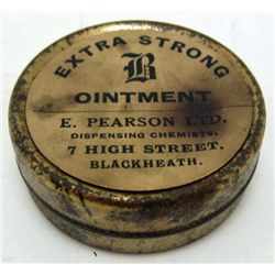 5502 - VINTAGE EXTRA STRONG OINTMENT ADVERTISING TIN
