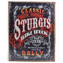 5945 - STURGIS - CLASSIC RALLY WEEK TIN SIGN
