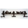 Image 1 : 5710 - CAST IRON SEVEN BIRDS HOOKS