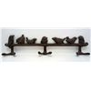 5710 - CAST IRON SEVEN BIRDS HOOKS