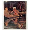 Image 1 : 5703 -  NATIVE AMERICAN INDIAN LARGE PRINT