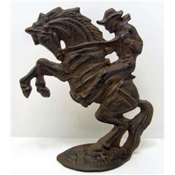 5716 - CAST IRON HORSE DOORSTOP