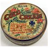 Image 1 : 5501 - VINTAGE ROSE COLD CREAM ADVERTISING TIN
