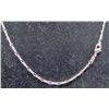 Image 1 : 4396 - SILVER FIGARO CHAIN NECKLACE