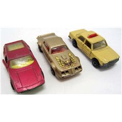 5562 -  LOT OF 3 VINTAGE SUPER FAST MATCH BOX CARS