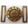 Image 1 : 5742 - BRASS BELT BUCKLE MARKED C.S