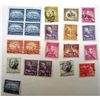 Image 1 : 5632 -  LOT OF 20 VINTAGE U.S. POSTAGE STAMPS