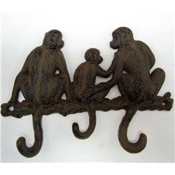 5603 - CAST IRON MONKEY HANGER