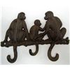 Image 1 : 5603 - CAST IRON MONKEY HANGER
