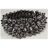 Image 1 : 5365 - BLACK RIVET BRACELET
