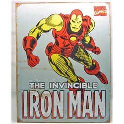 4214 - THE INVINCIBLE IRON MAN METAL SIGN