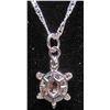 Image 1 : 4303 -  SILVER TURTLE PENDANT W/CHAIN